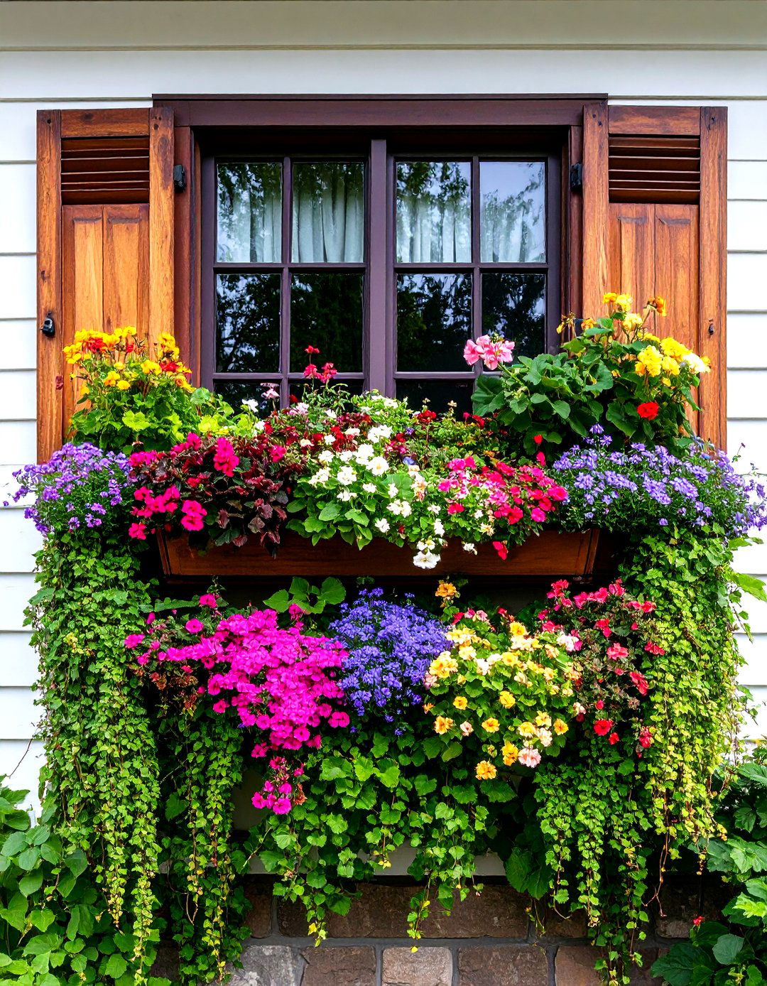 Victorian Formal Window Box - 24 window box ideas