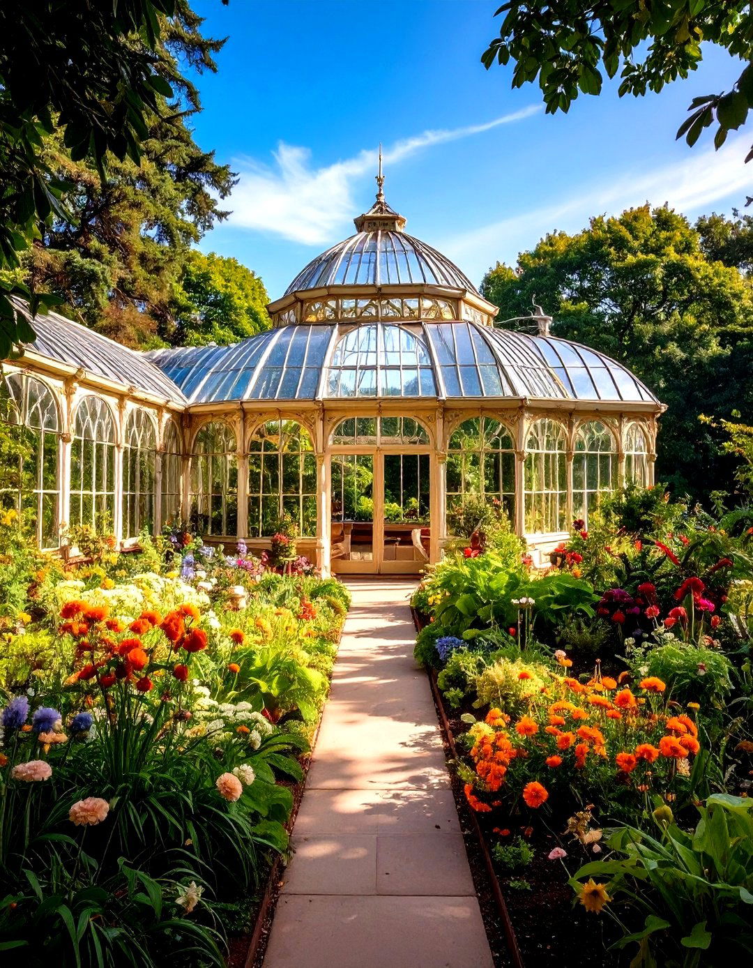 Victorian Greenhouse and Conservatory Garden - 24 Victorian Front Garden Ideas