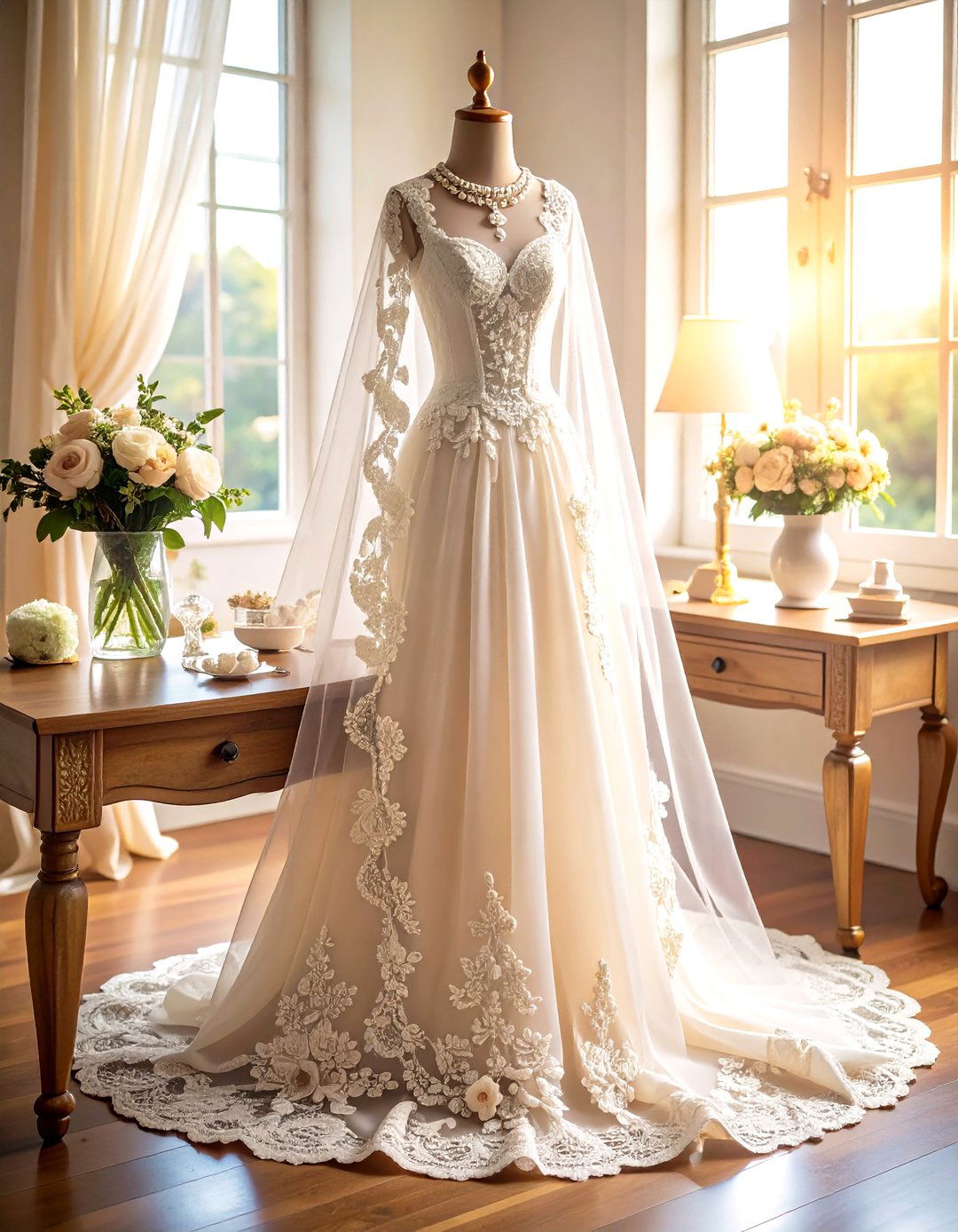 Victorian Lace Wedding Veils - 24 Vintage Wedding Ideas