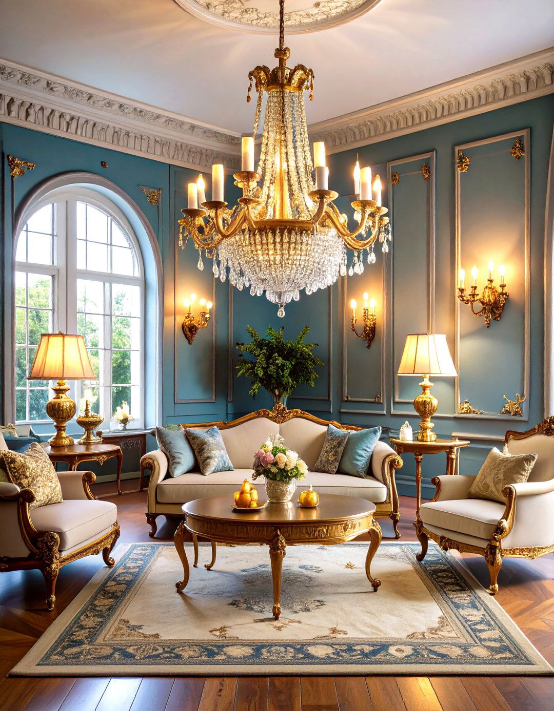 Victorian Lighting Spectacular - 24 Victorian Living Room Ideas