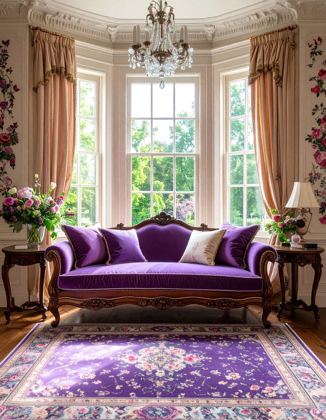 Victorian Ornate Cushioned Alcove - 24 Window Seat Ideas