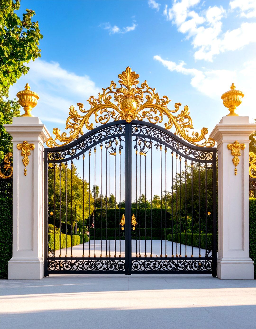 Victorian Ornate Decorative Gates - 24 Driveway Gate Ideas