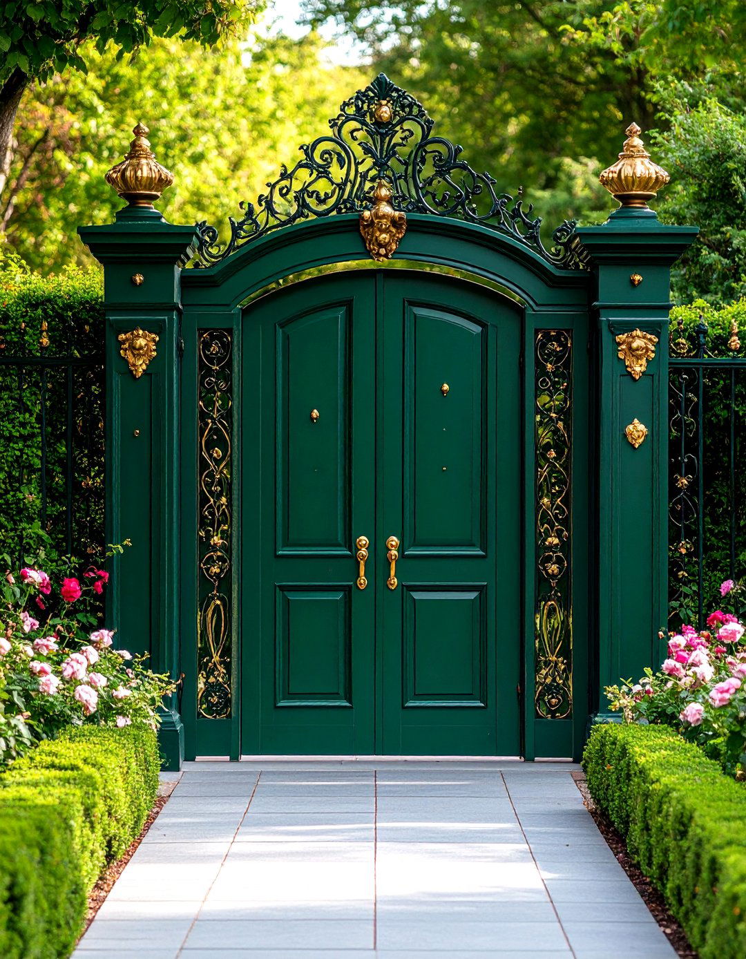 Victorian Ornate Garden Gates - 24 garden gate ideas
