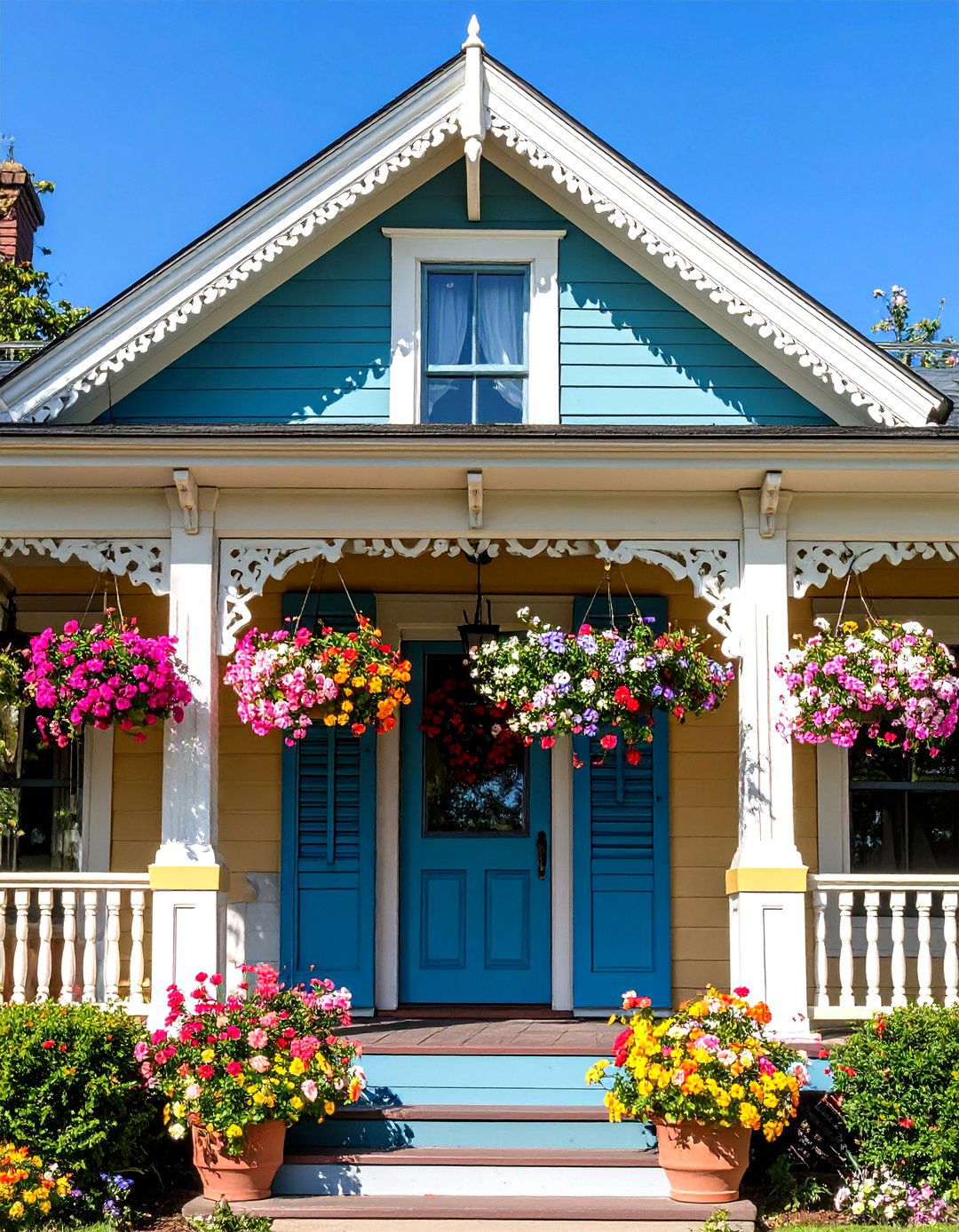 Victorian Ornate Roof Details - 24 Front Porch Roof Ideas