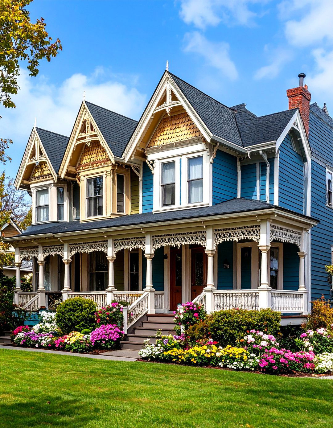 Victorian Ornate Wood Siding Detail - 24 Exterior House Siding Ideas