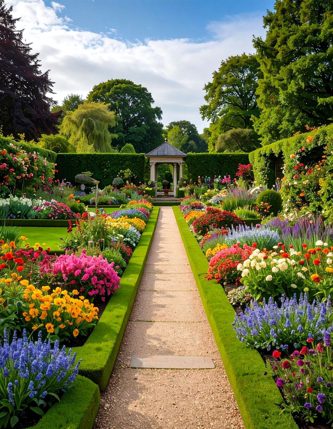Victorian Parterre Garden - 24 Formal Garden Ideas