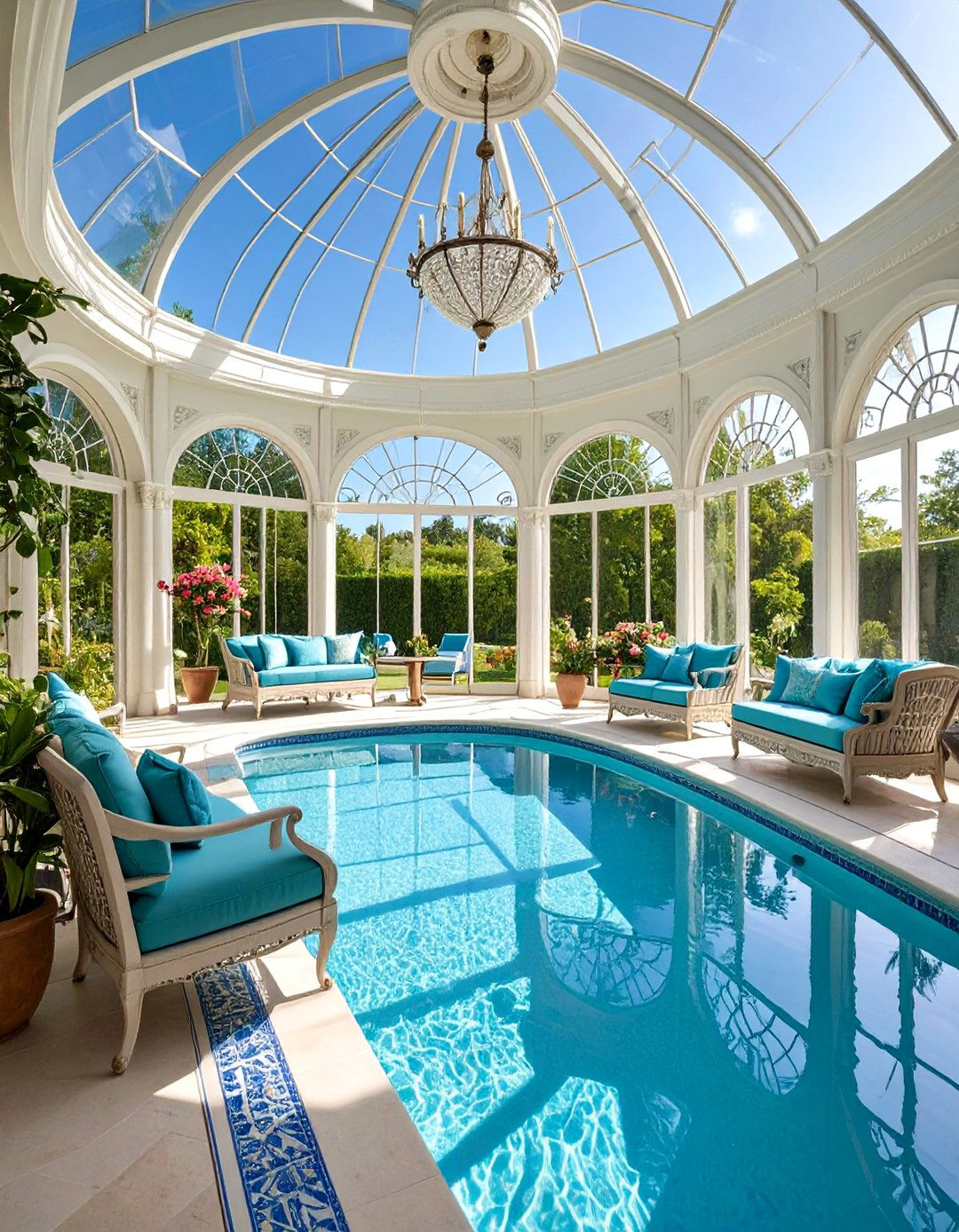 Victorian Pool House Conservatory - 24 Victorian Sunroom Ideas