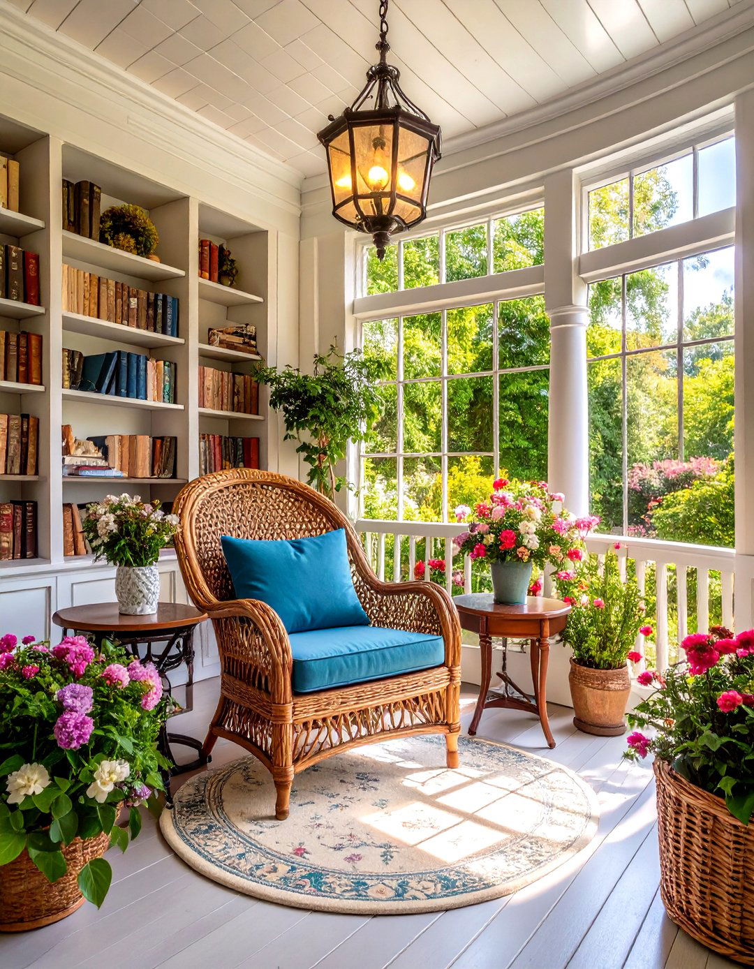 Victorian Porch Reading Nook Design - 24 Victorian Porch Ideas