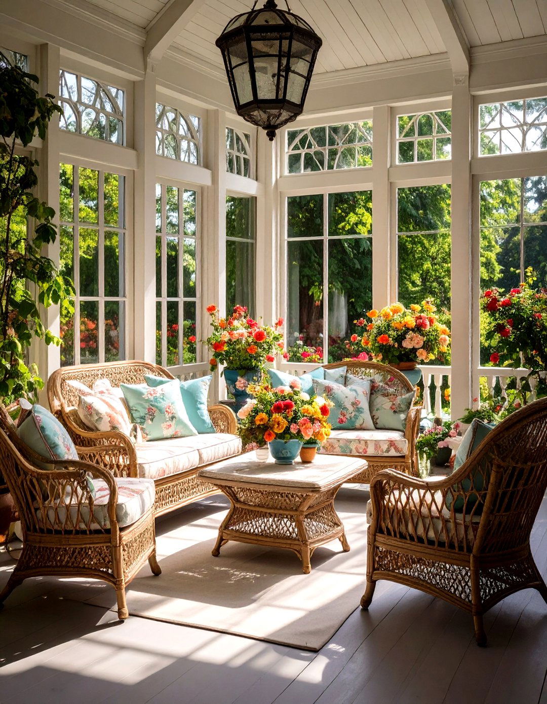 Victorian Romance Screened Parlor - 24 Small Screened-in Porch Ideas