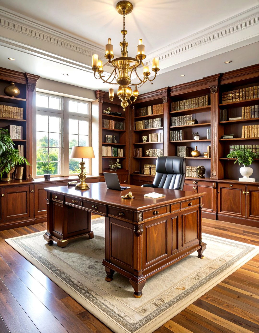 Victorian Scholars Office Space - 24 Dark Academia Interior Design Ideas