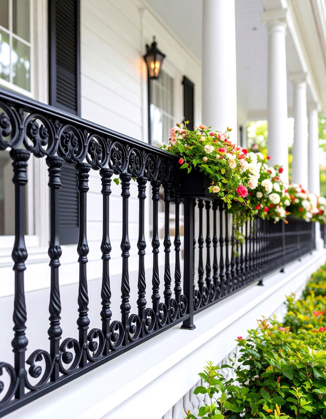Victorian Scrollwork Balcony Railings - 24 Wrought Iron Balcony Railing Design Ideas