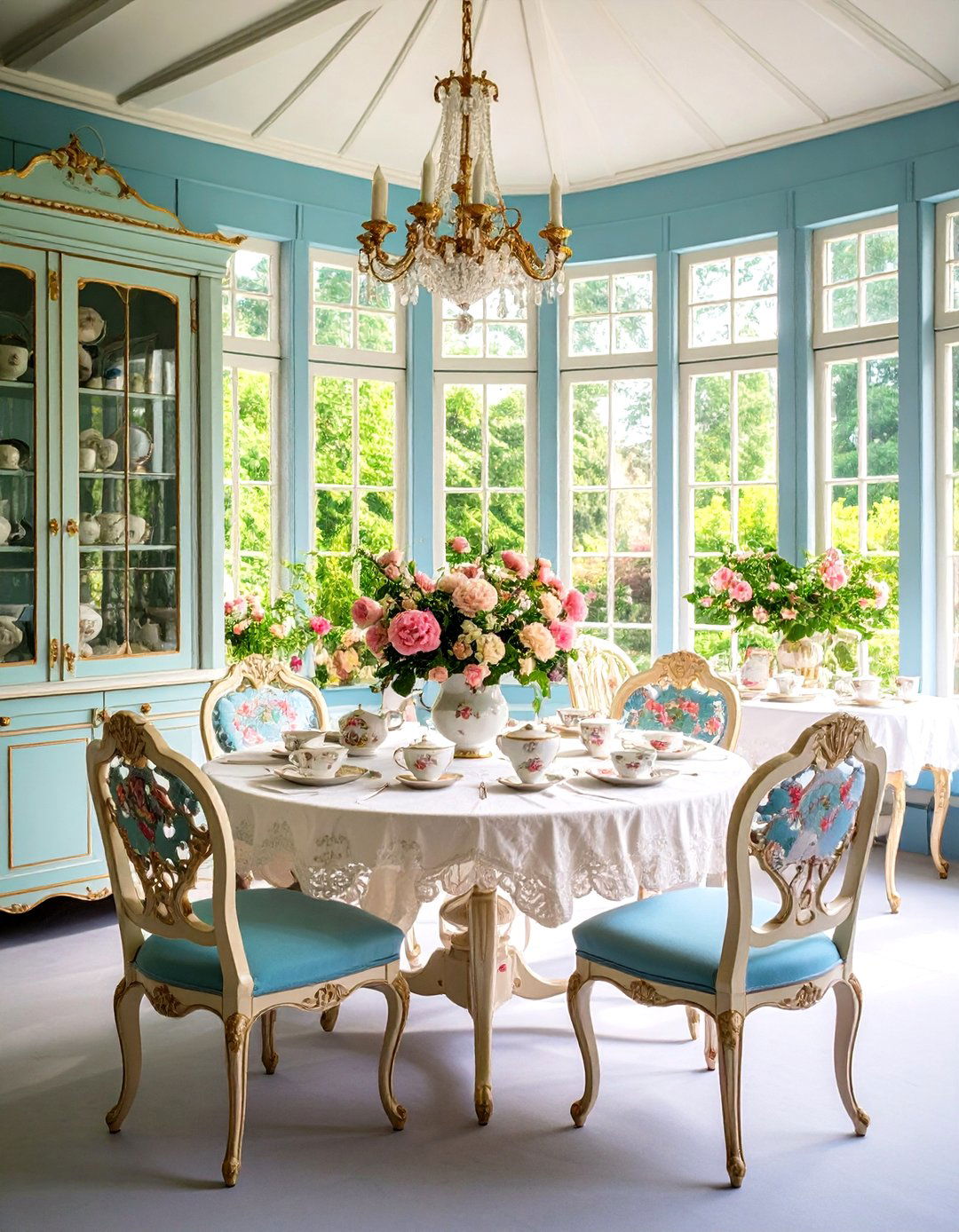 Victorian Tea Room and Entertainment Space - 24 Victorian Sunroom Ideas