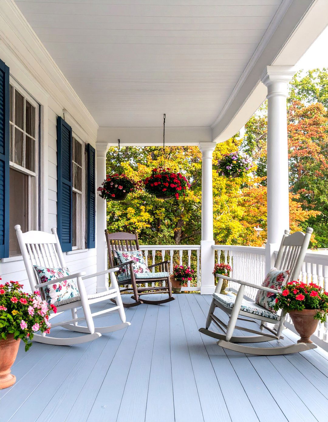 Victorian Wraparound Porch Elegance - 24 Lanai Porch & Patio Designs