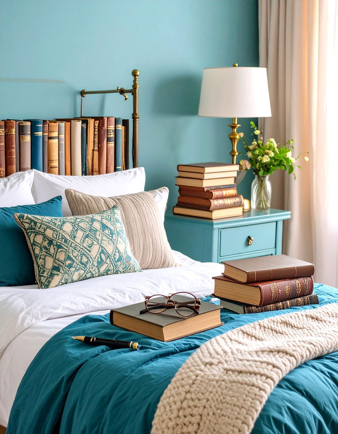 Vintage Book and Literary Collection - 24 Dresser Decor Ideas