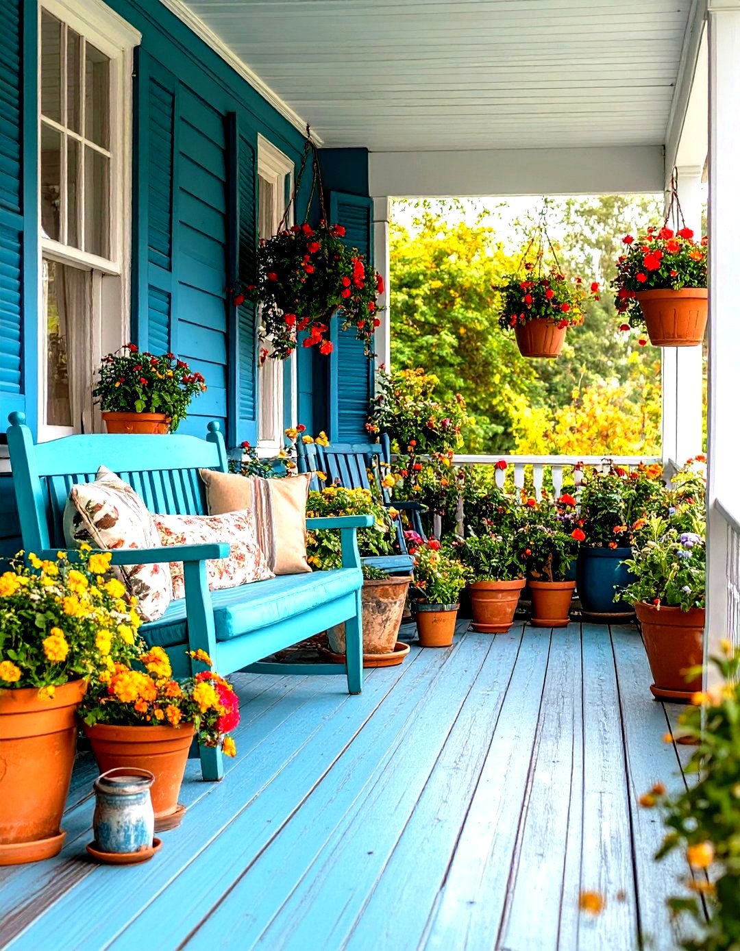 Vintage Charm Side Porch - 24 Side Porch Ideas