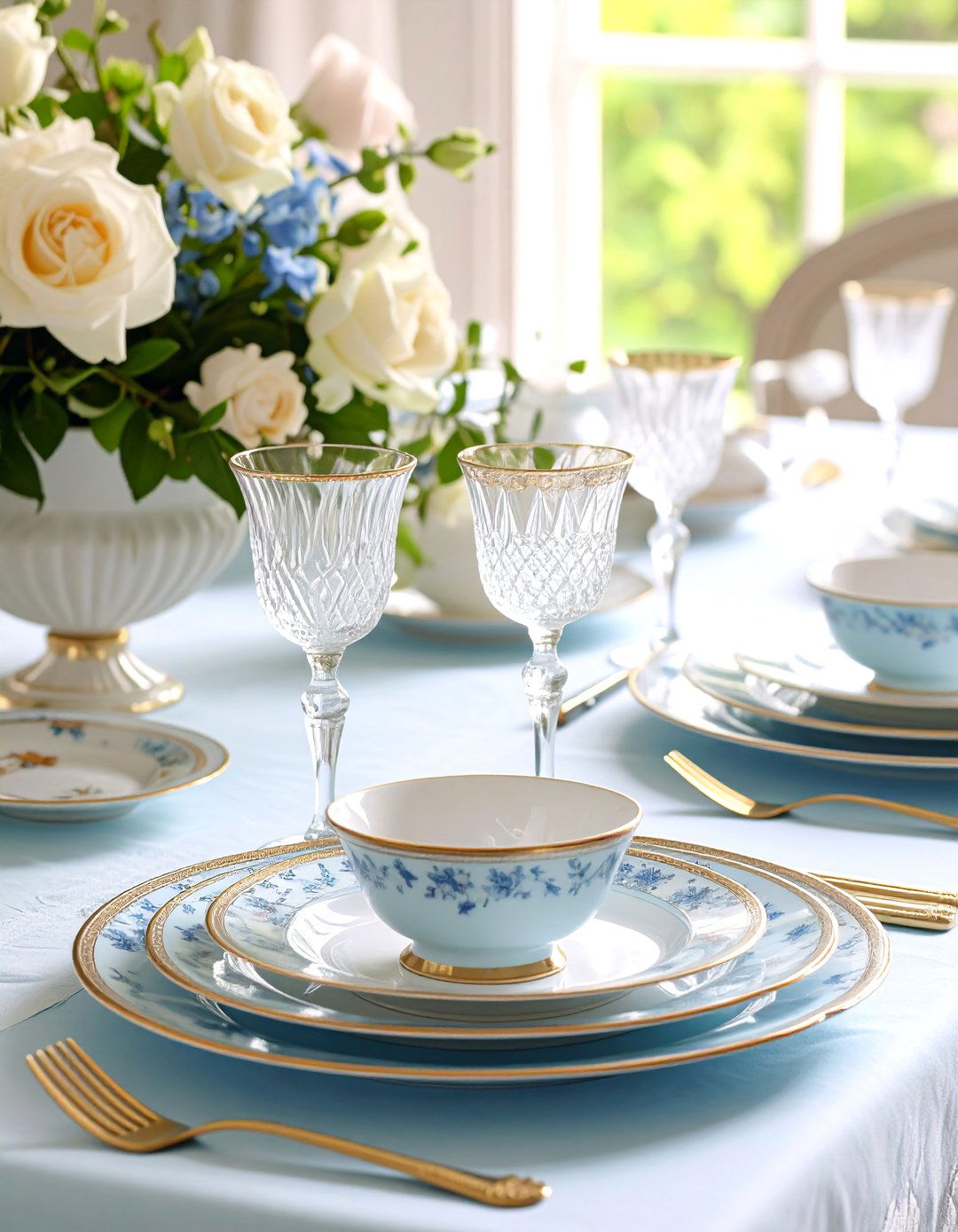 Vintage China Table Settings - 24 Bridgerton Wedding Ideas