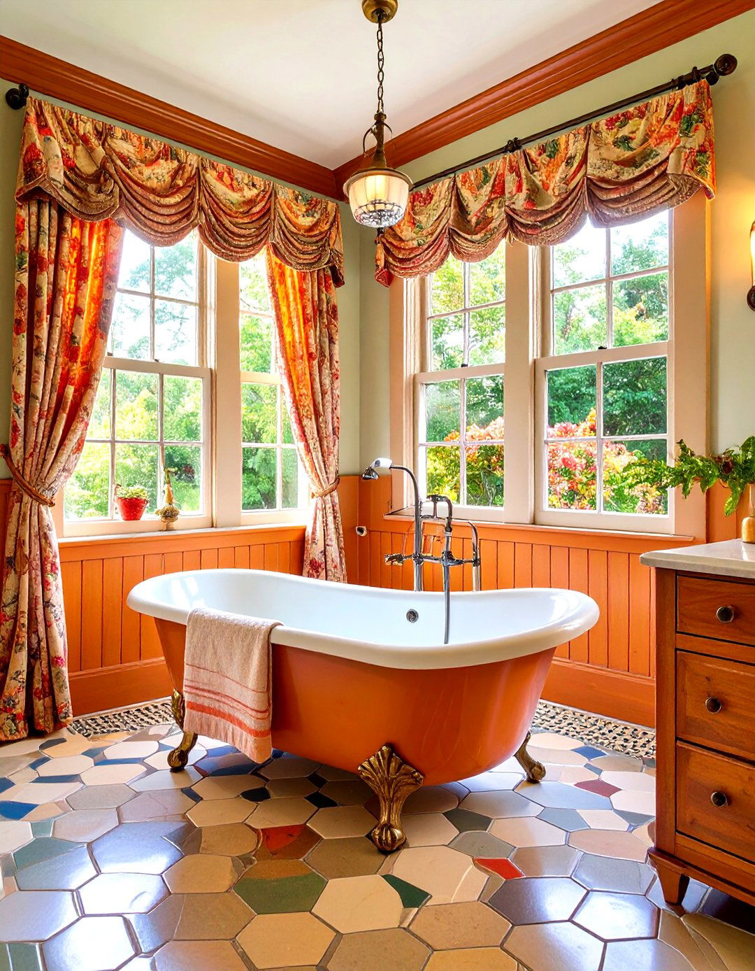 Vintage Clawfoot Tub Shower Combination - 24 Tub-shower Combo Ideas