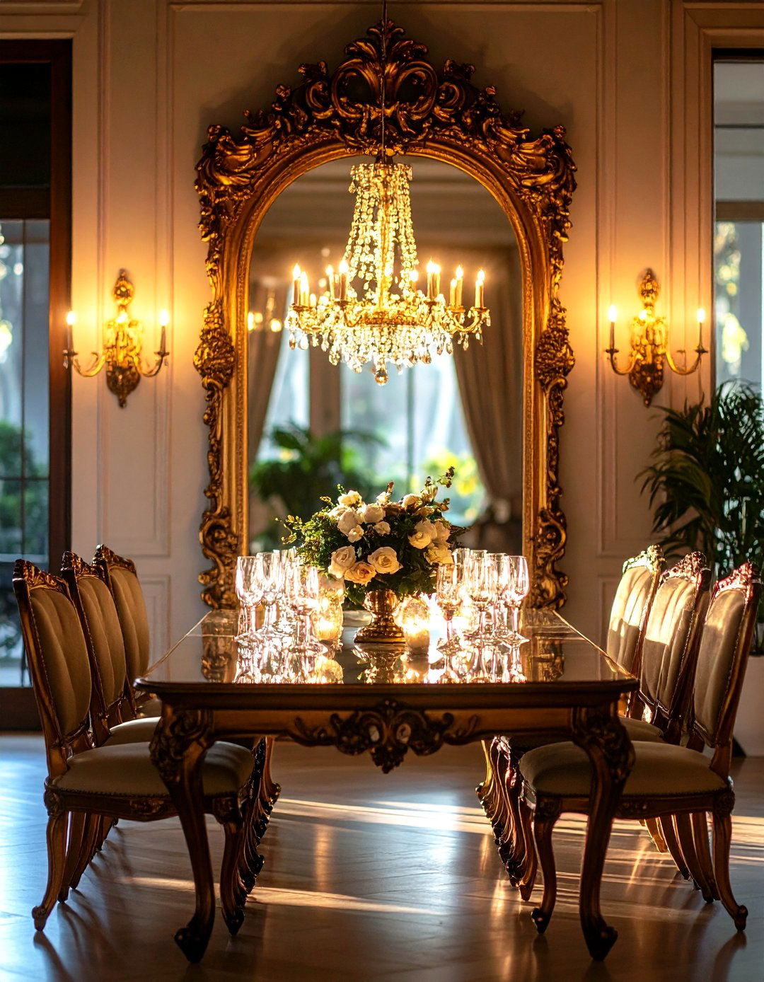 Vintage Dining Room Mirrors - 24 Moody Dining Room Ideas