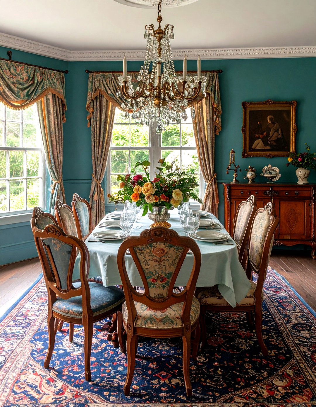 Vintage Eclectic Dining Room - 24 Eclectic Dining Room Ideas