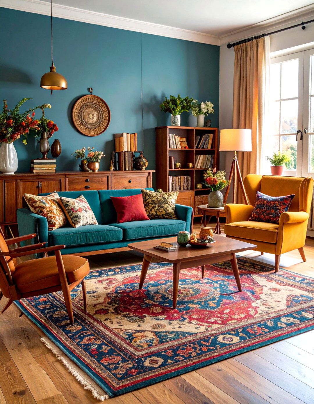 Vintage Fall Living Room - 24 Fall Living Room Ideas