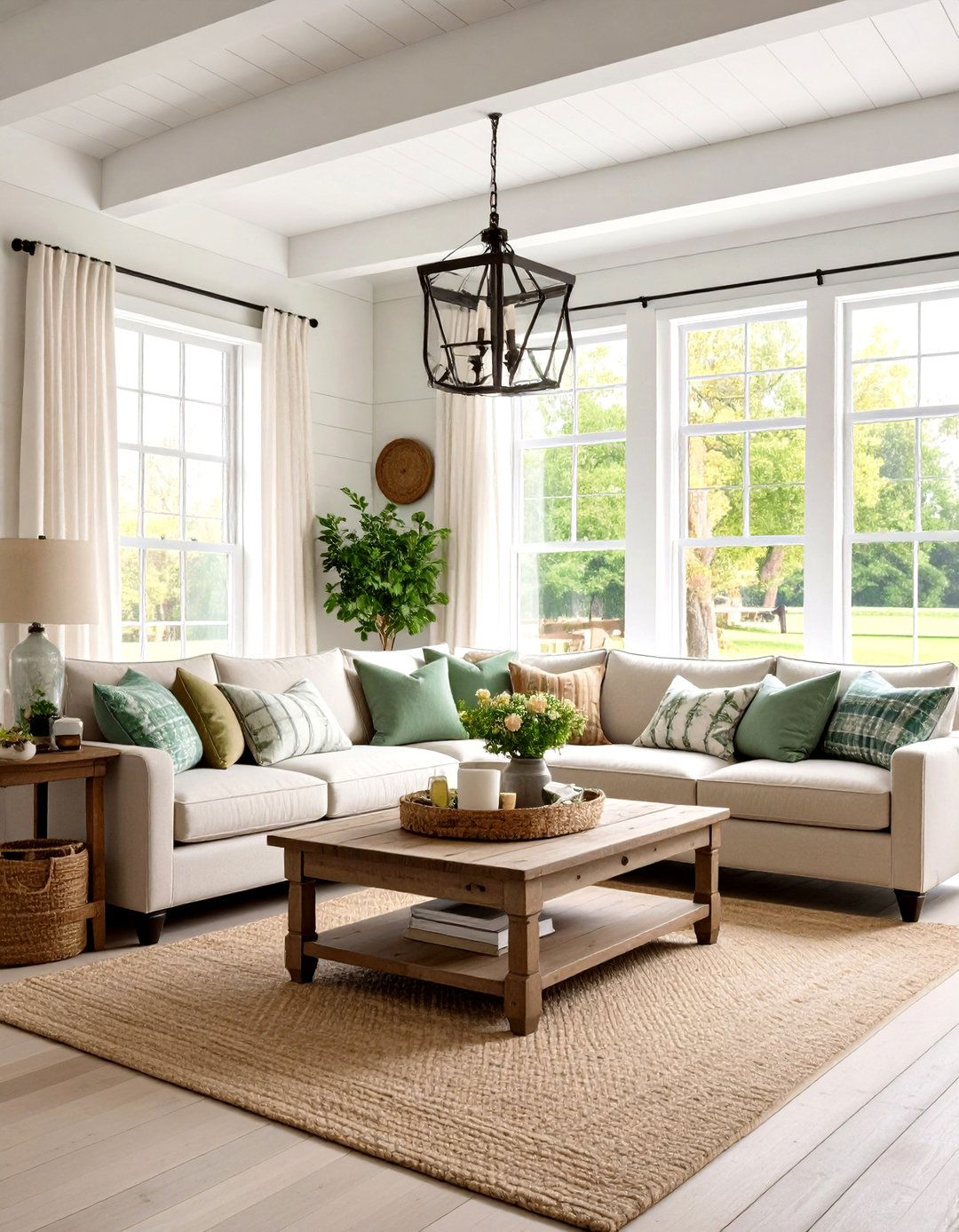 Vintage Farmhouse Charm Living Room - 24 Shabby-chic Style Living Room Ideas