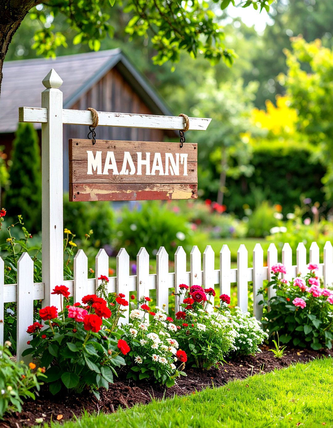 Vintage Farmhouse Signs - 24 Garden Sign Ideas