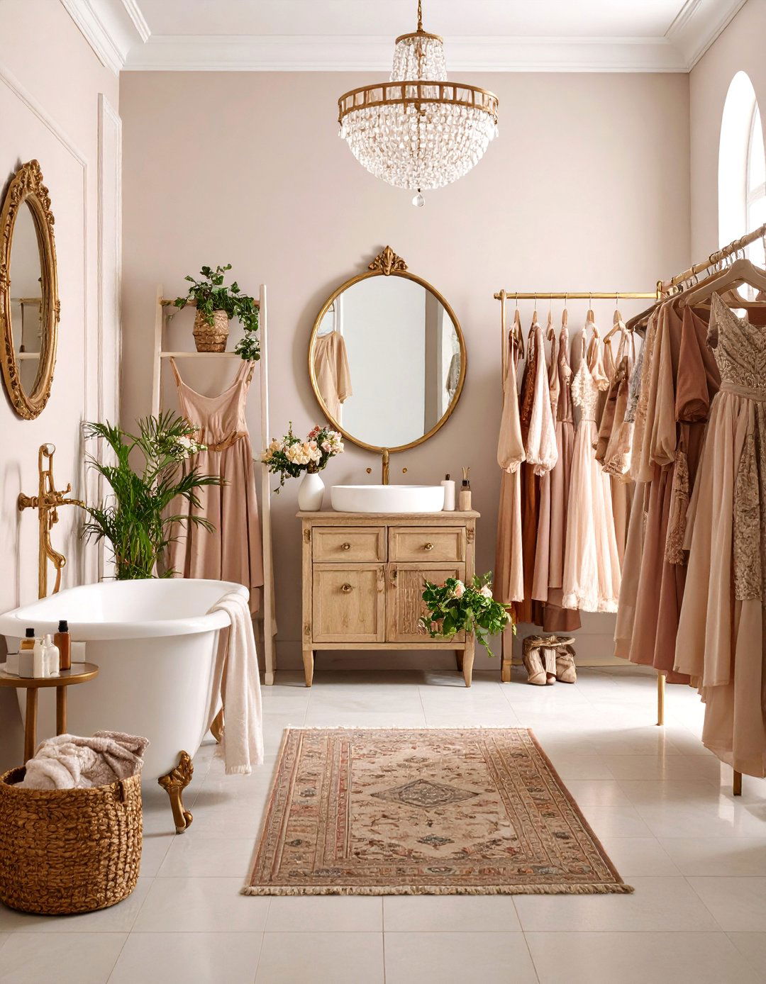 Vintage Fashion Illustration Collection - 24 Bathroom Art Ideas