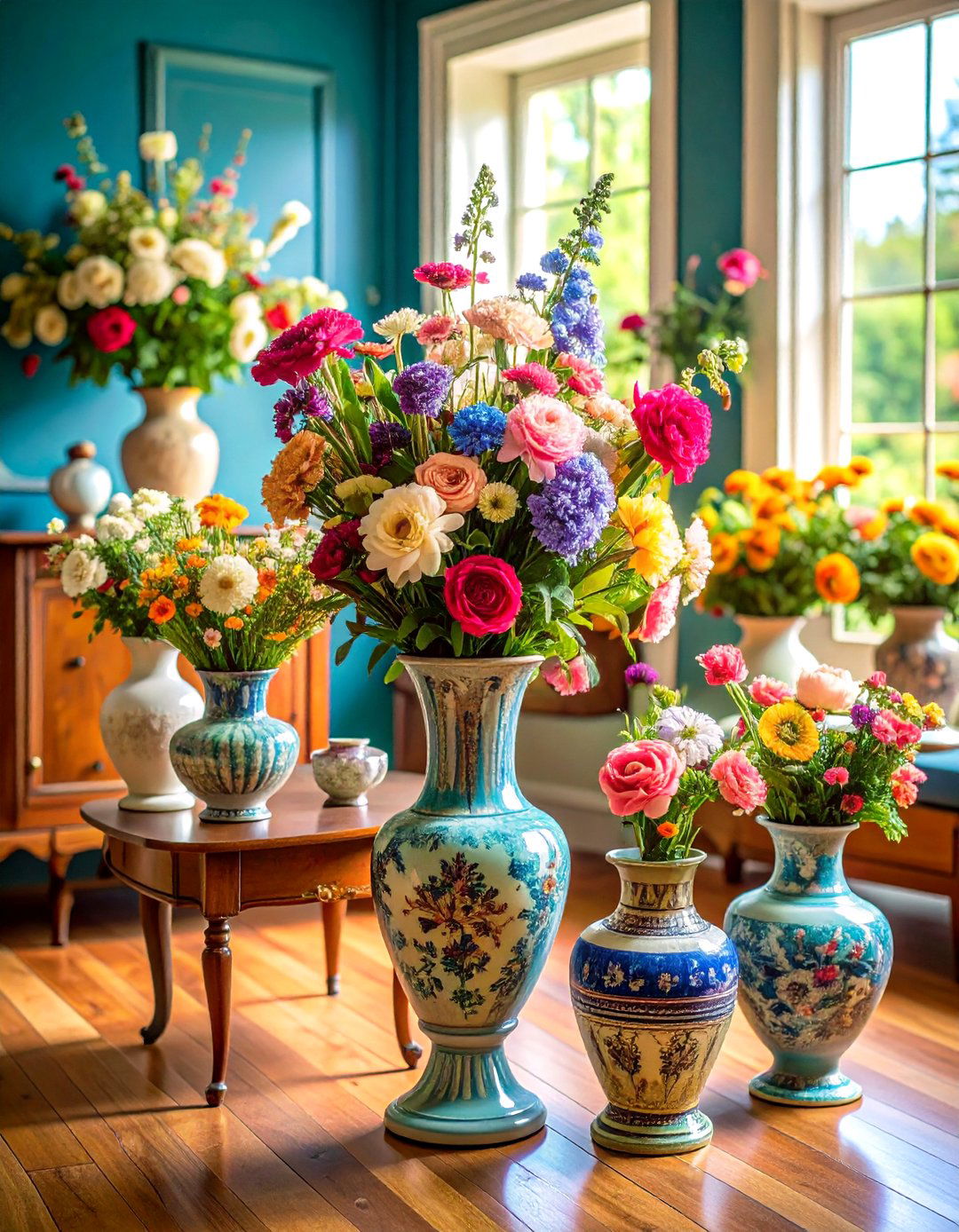Vintage Floor Vase Collection - 24 Large Floor Vase Decoration Ideas