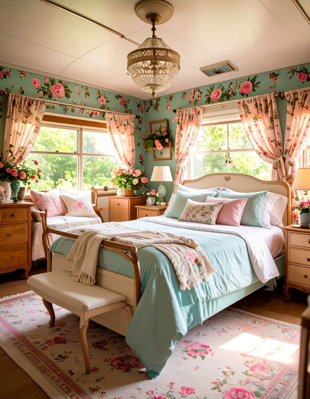 Vintage Floral Charm for Timeless Romance - 24 Rv Wallpaper Ideas