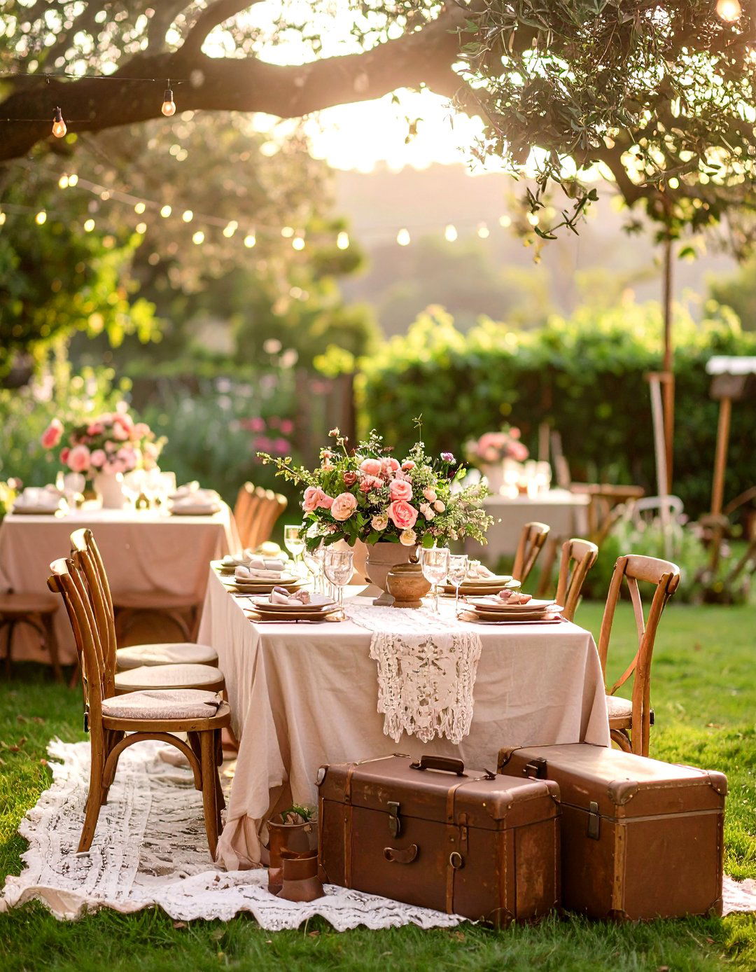 Vintage Garden Party Wedding - 24 Garden Wedding Ideas