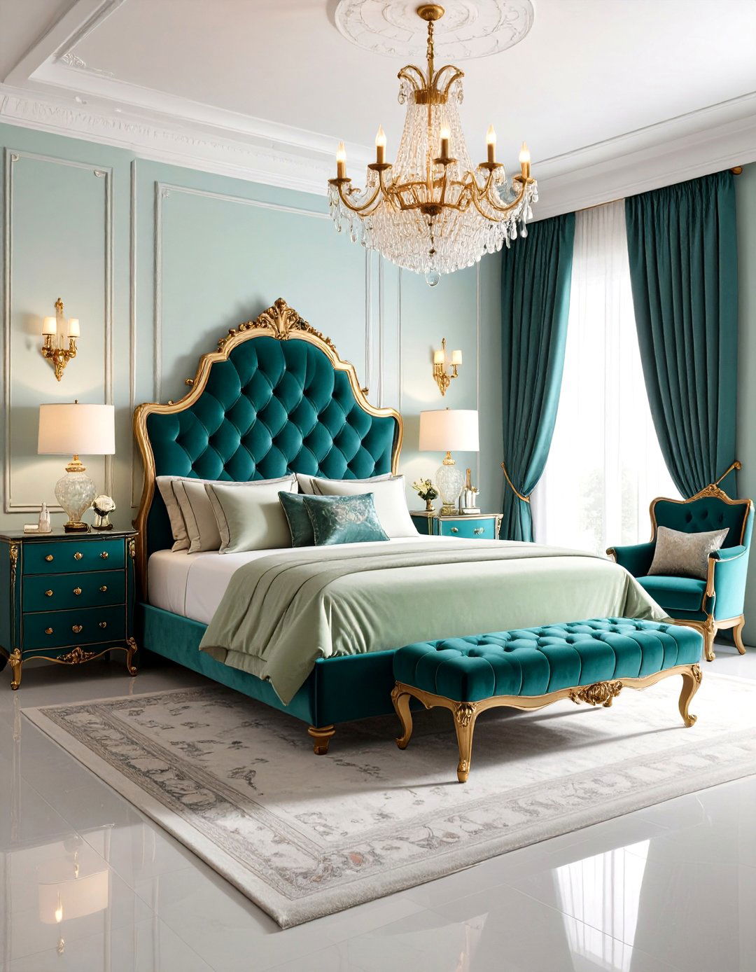 Vintage Glam Boudoir - 24 Aesthetic Room Ideas