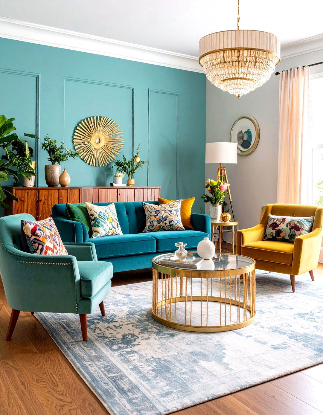 Vintage Glam Revival Nostalgia - 24 Glam Living Room Ideas