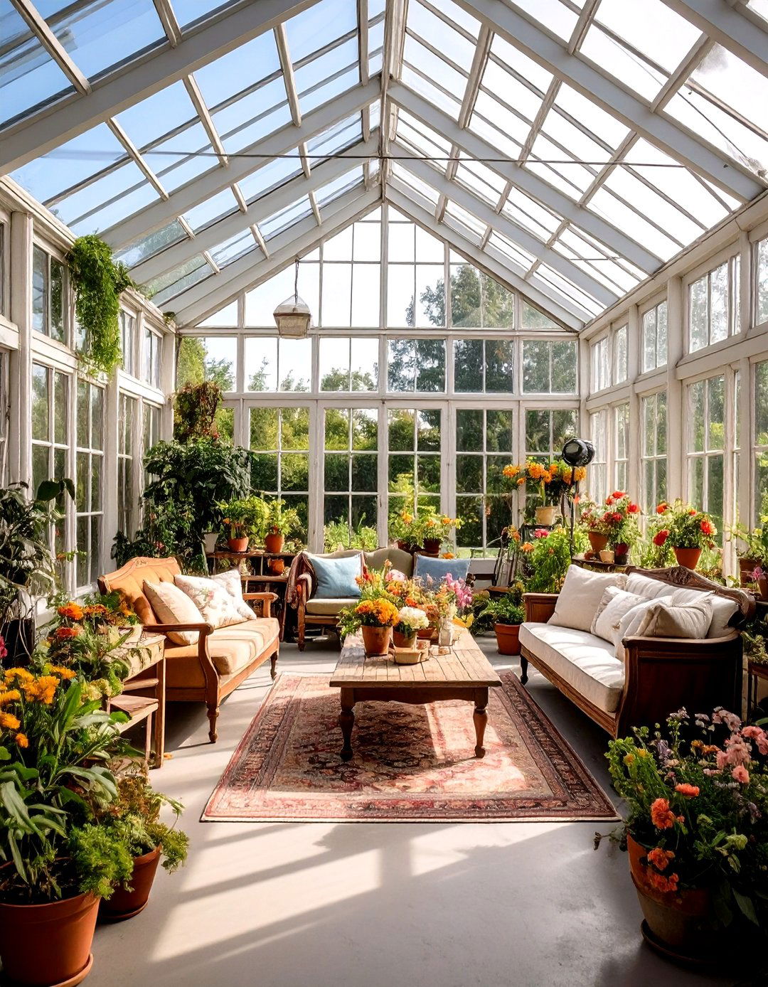Vintage Glasshouse Photography Studio - 24 Greenhouse Room Ideas
