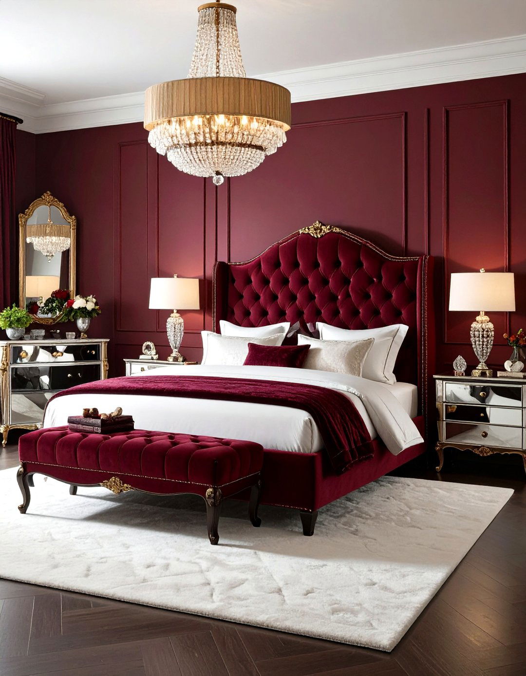 Vintage Hollywood Vampire Bedroom - 24 Vampire Bedroom Ideas
