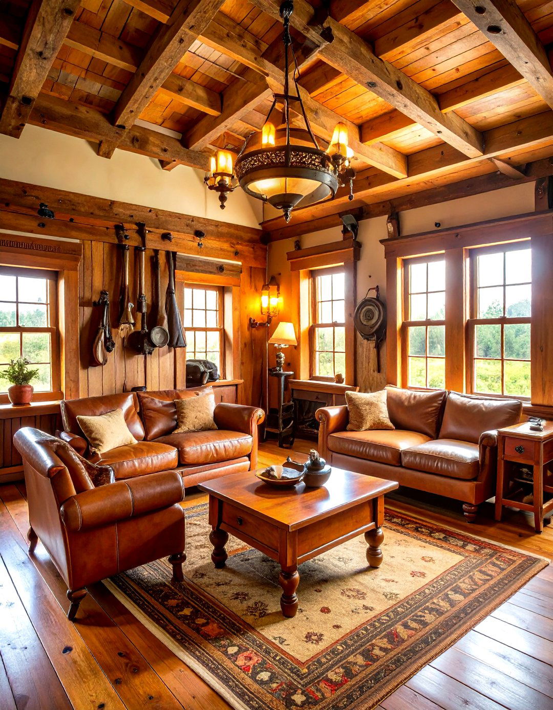 Vintage Hunting Lodge Trophy Room - 24 Hunting Trophy Room Ideas