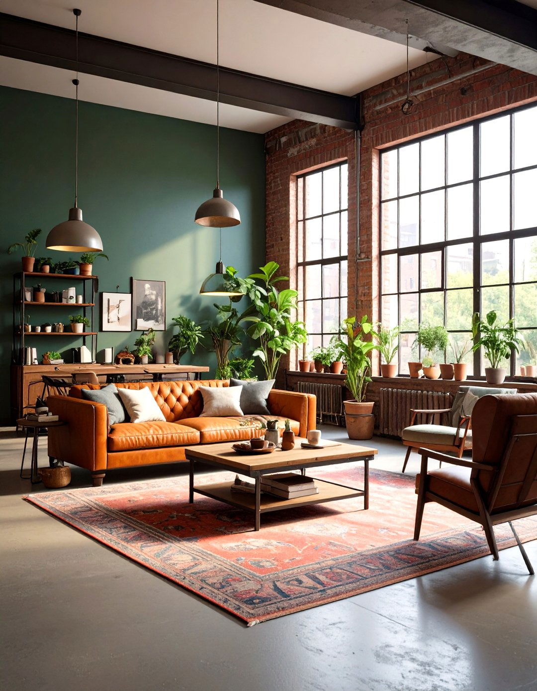 Vintage Industrial Furniture Collection - 24 Loft-style Living Room Ideas