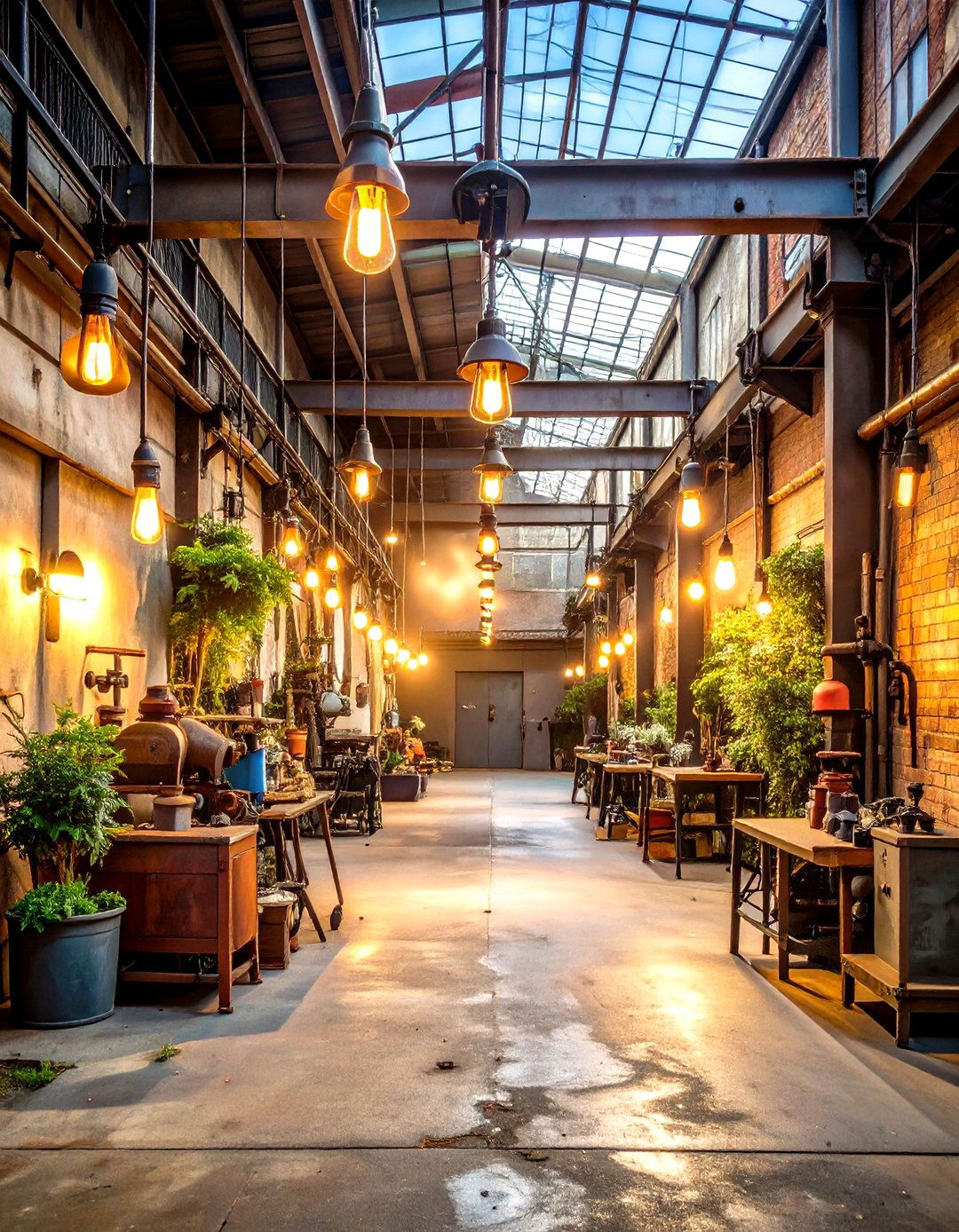 Vintage Industrial Style Fixtures - 24 Driveway Lighting Ideas