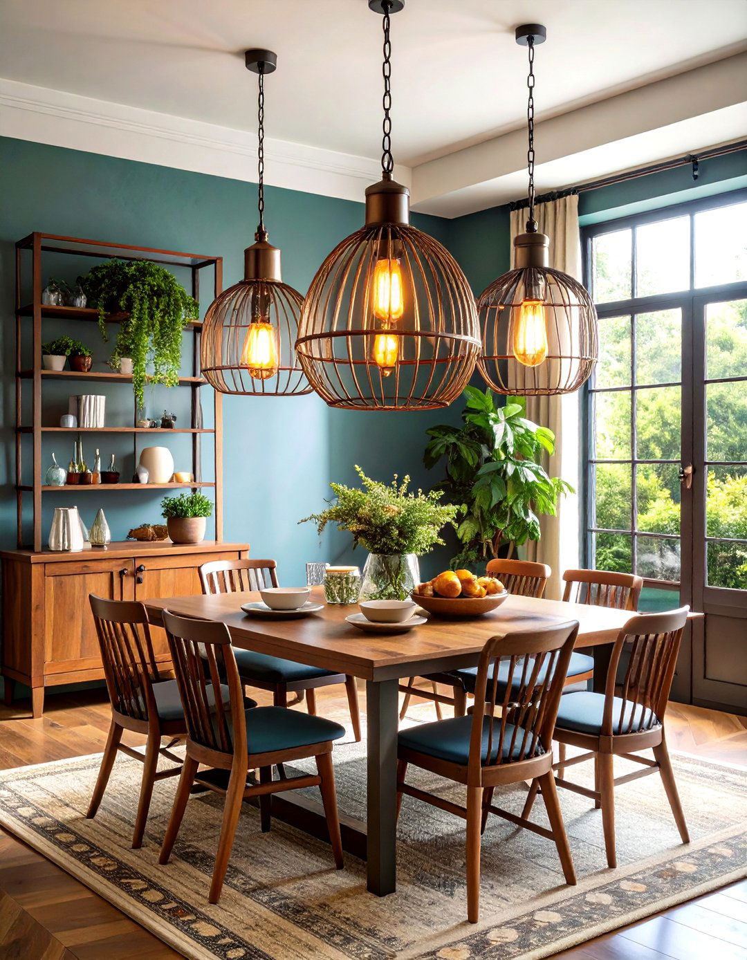 Vintage Industrial Style Lighting - 24 Small Dining Room Lighting Ideas
