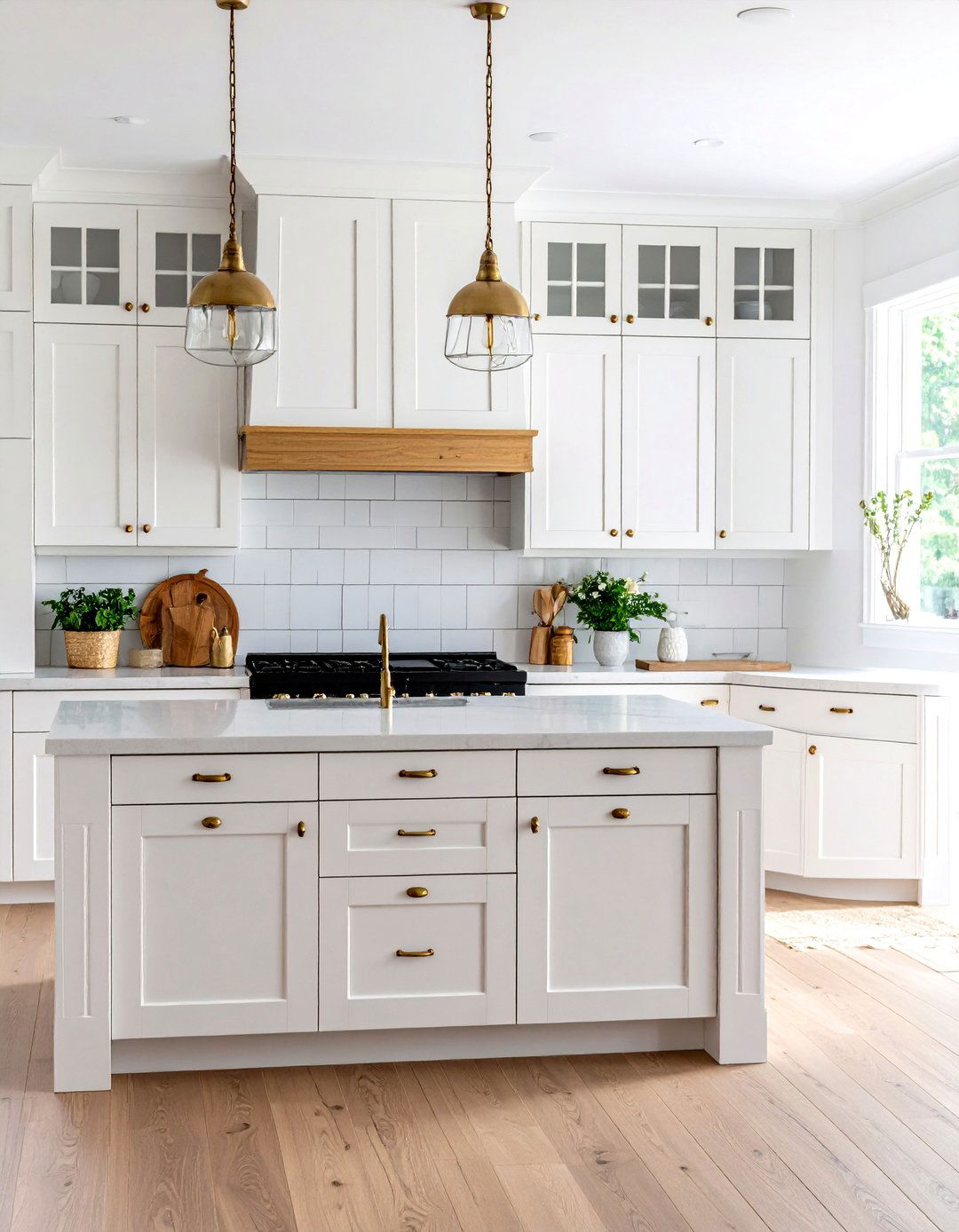 Vintage Inspired Design with Modern Functionality - 24 black white and gold kitchen ideas