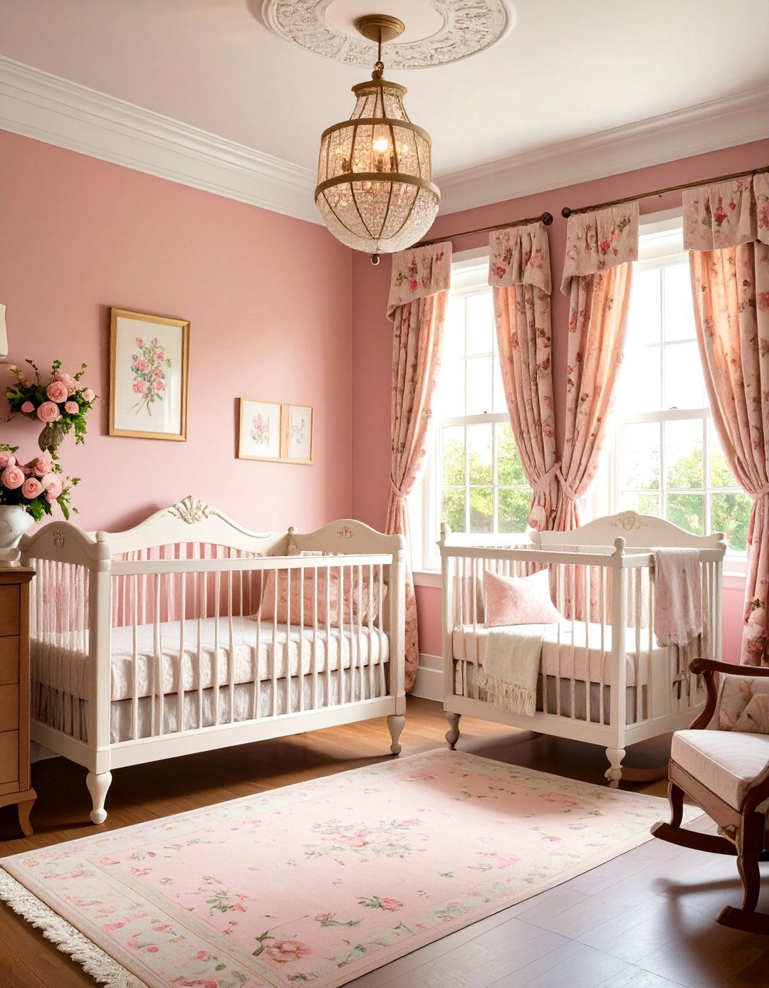 Vintage Inspired Twin Bedroom - 24 Twin Nursery Ideas