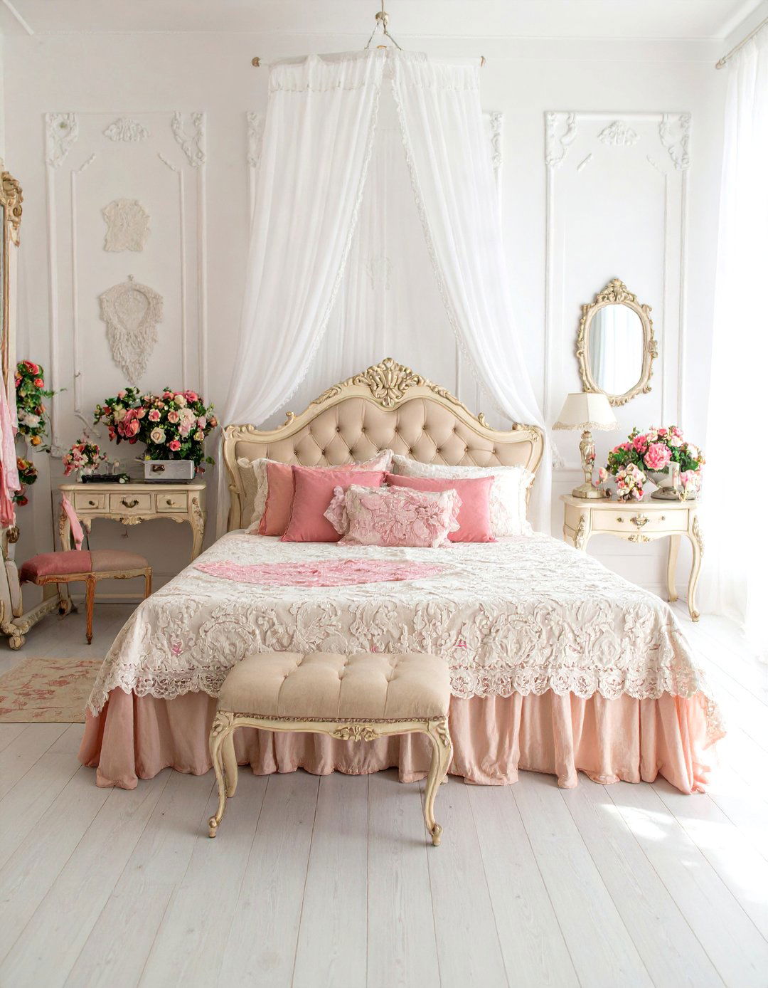 Vintage Lace Fairycore Bedroom - 24 Fairycore Bedroom Ideas