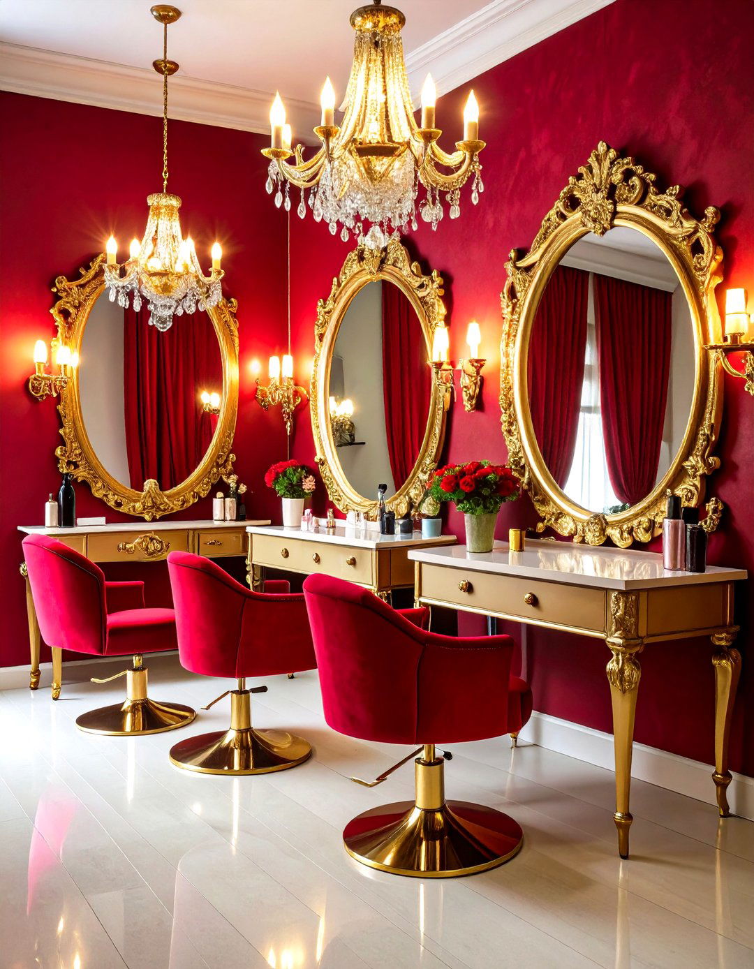 Vintage Lash Salon Decor - 24 Lash Room Ideas