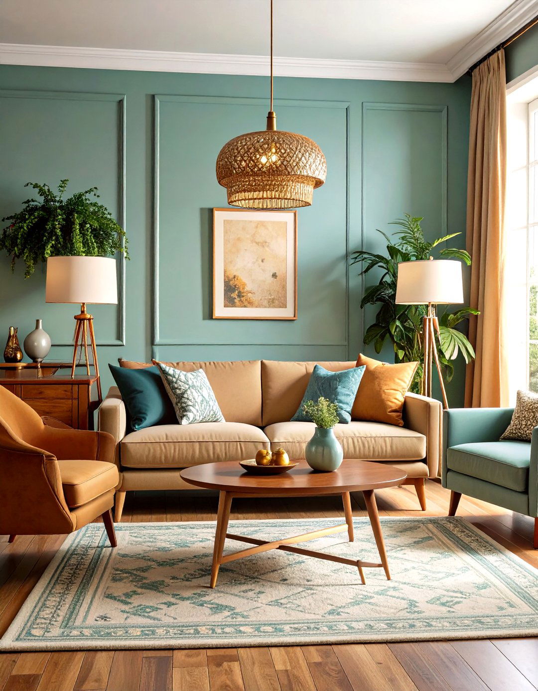 Vintage Living Room Elements with Modern Updates - 24 Simple Living Room Ideas