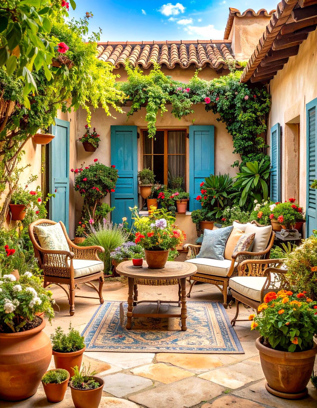Vintage Mediterranean Antique Collection - 24 Mediterranean Patio Ideas