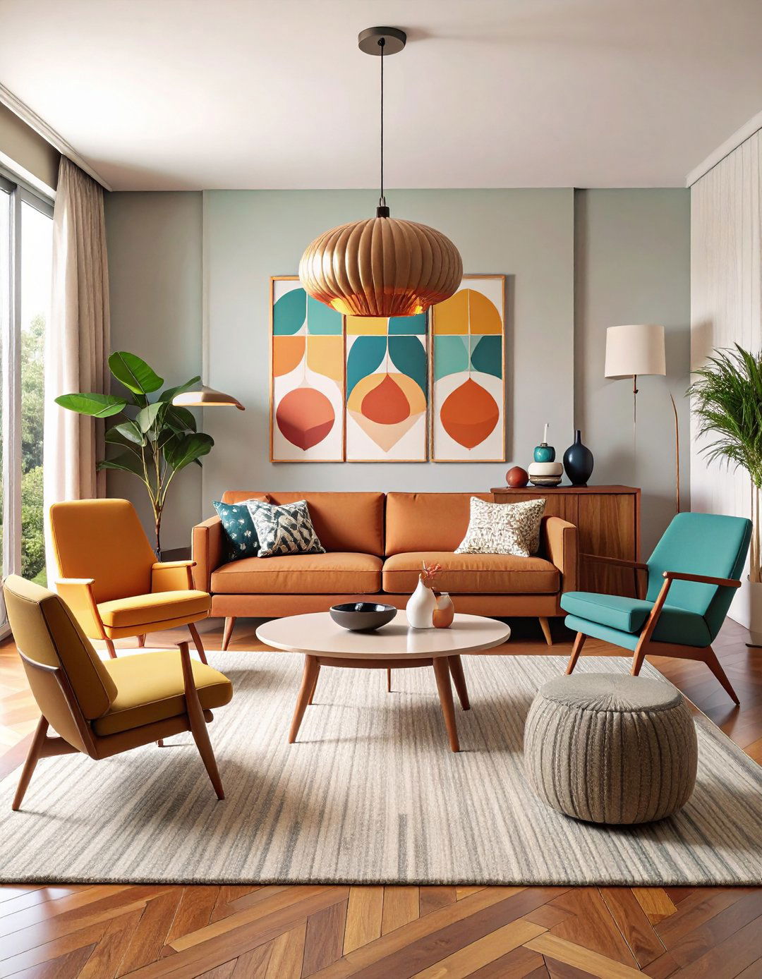 Vintage Mid Century Modern Living Room Revival - 24 Pinterest Living Room Decor Ideas