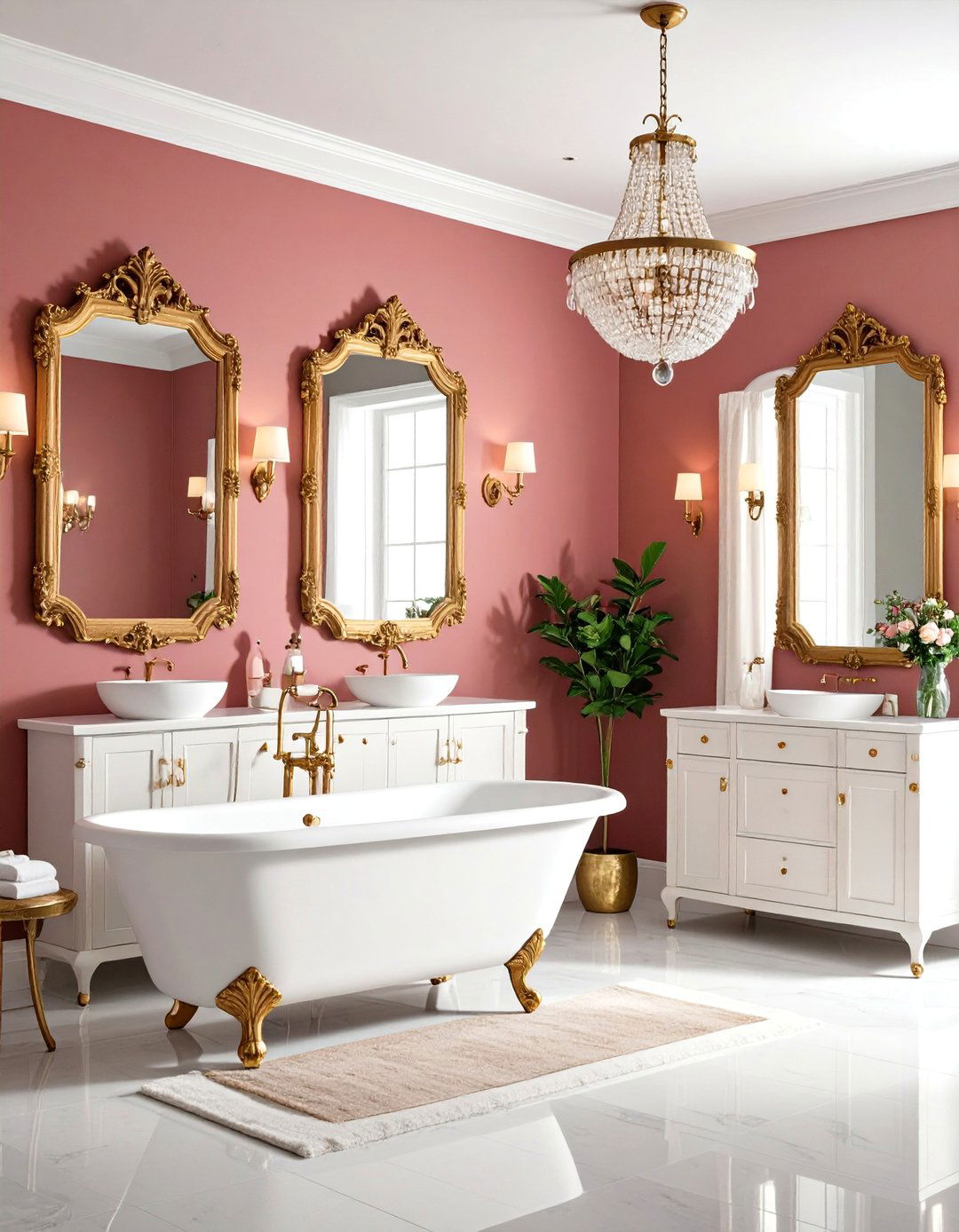 Vintage Mirror Gallery - 24 Vintage Bathroom Ideas