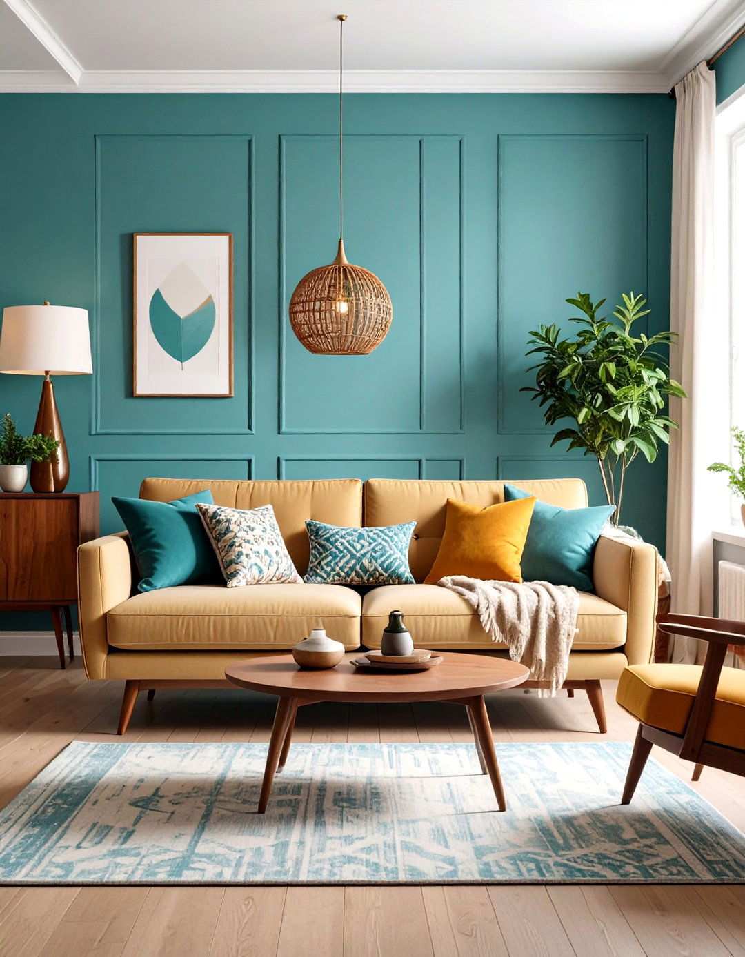 Vintage Modern Eclectic Living Room - 24 Apartment Small Living Room Ideas