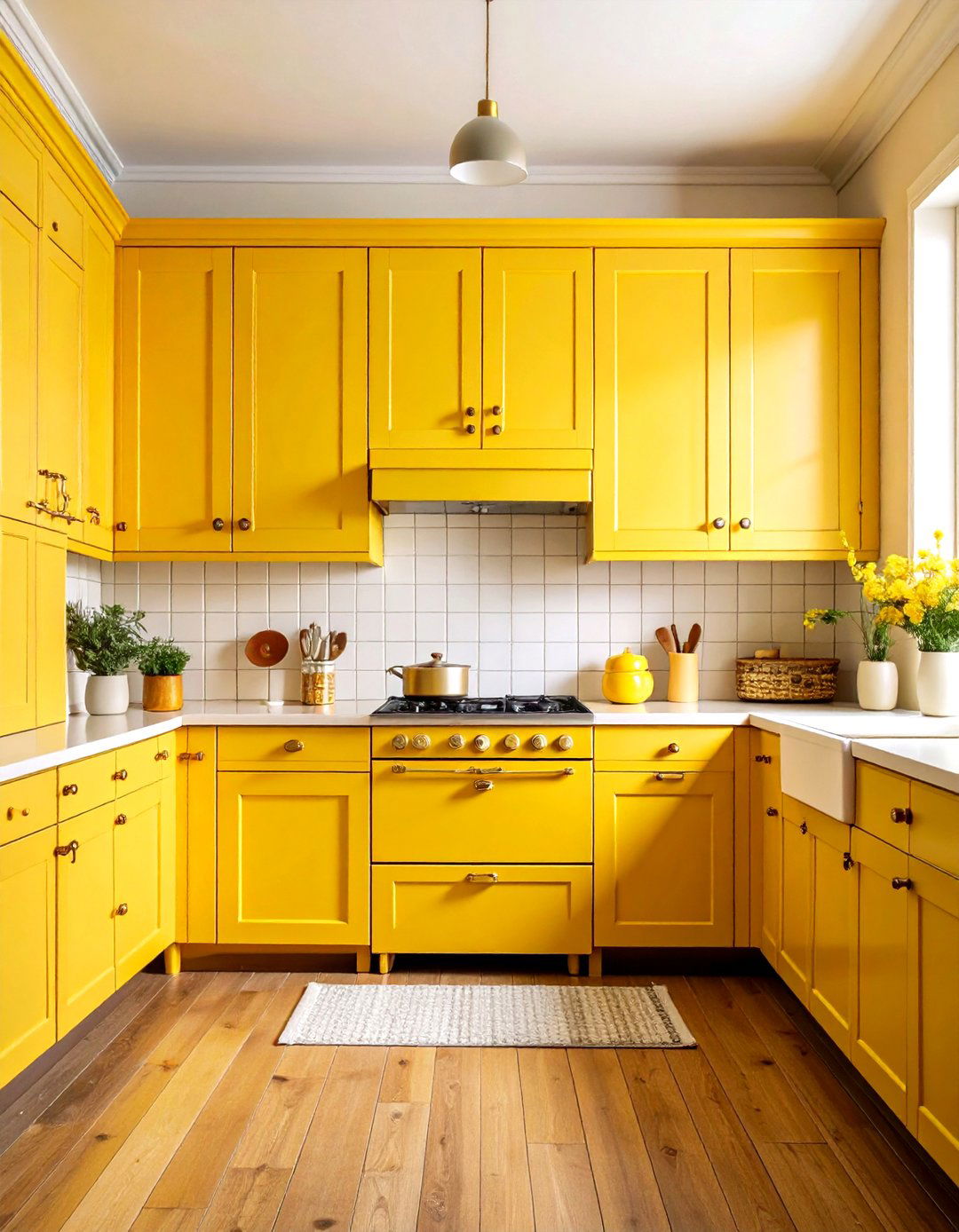Vintage Pale Yellow Kitchen Cabinets - 24 Pale Yellow Kitchen Ideas