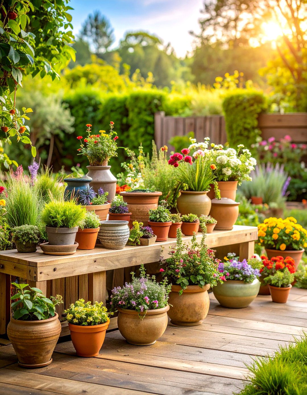 Vintage Planter Collections - 24 Boho House Exterior Ideas