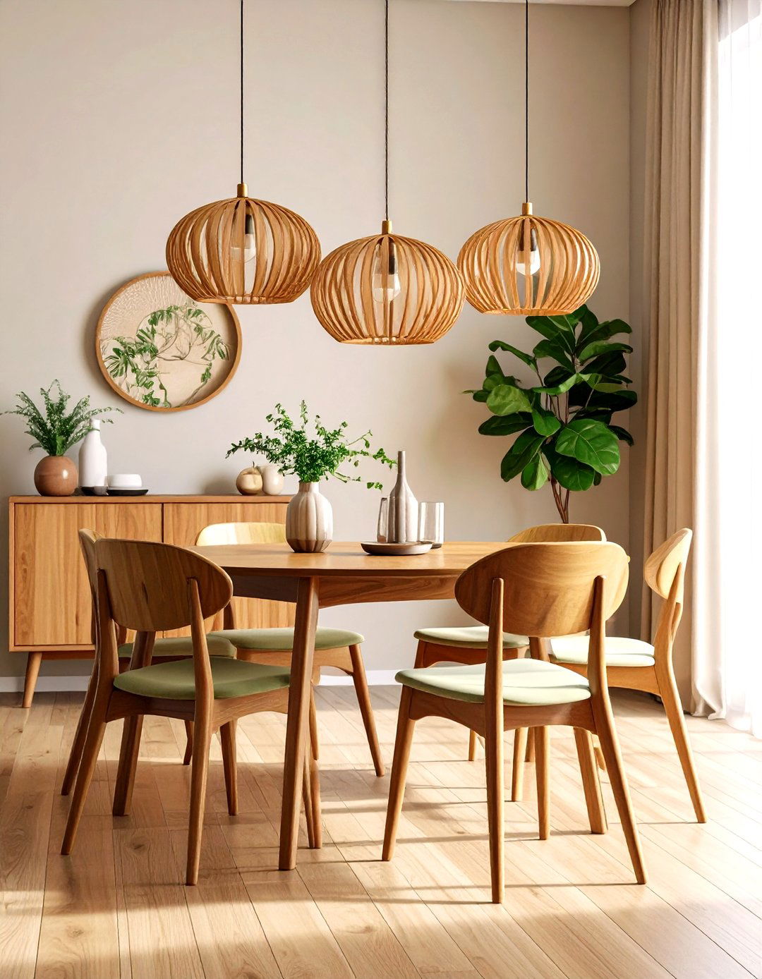 Vintage Revival Contemporary Dining Space - 24 Contemporary Interior Design Style Ideas